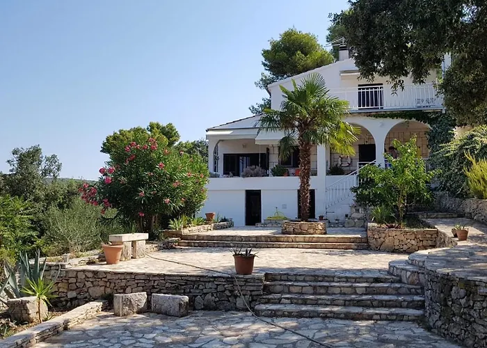 Apartment In Maslinica 70M From The Sea